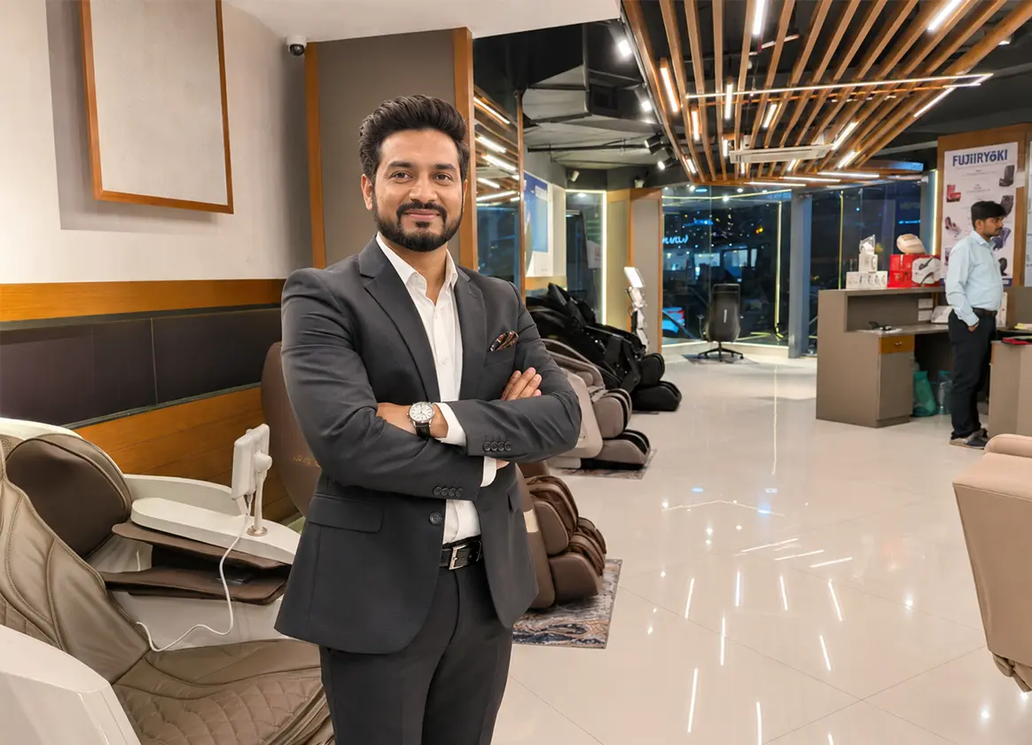 Business owner looking at growth opportunity